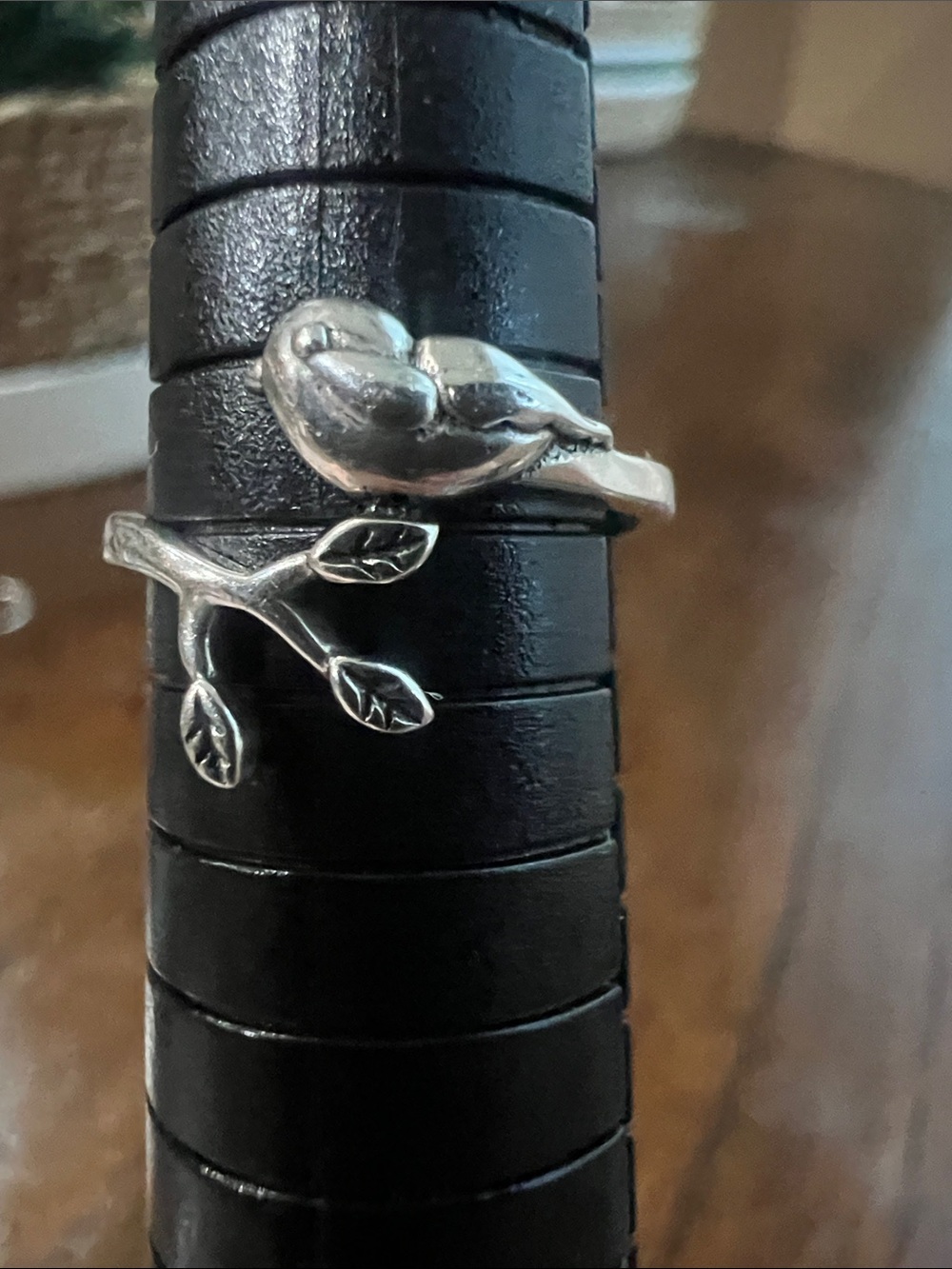 Sterling Silver Bird on Branch Ring - Size 6 - Picture 6 of 6